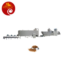 Automatic industrial drying pet dog granule food processing machinery pet food granule extruder